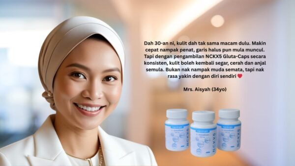 NCKX5 Gluta-Caps – Whitening & Antioxidant Supplement